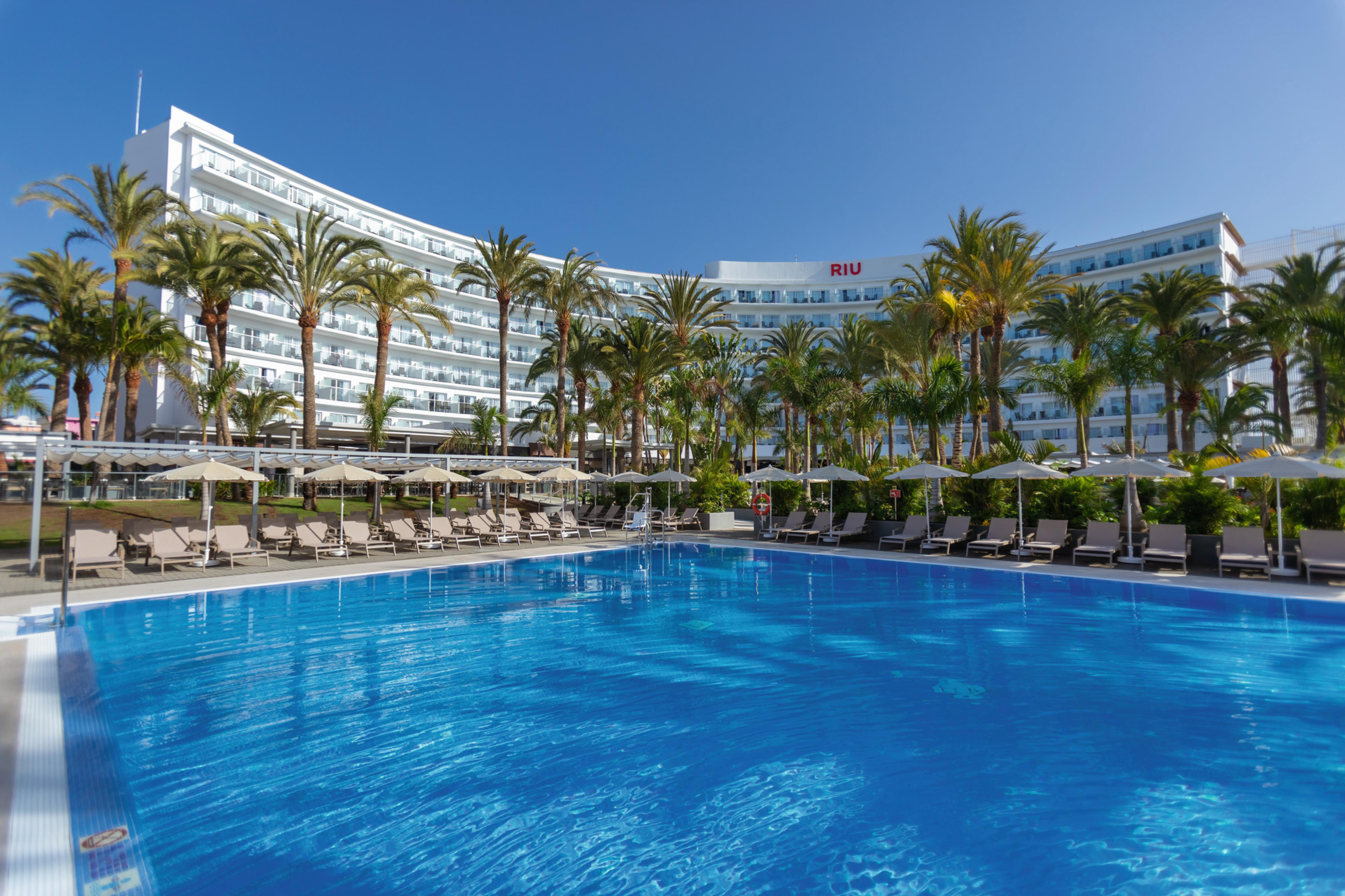 Riu Palace Palmeras Playa del Inglés Esterno foto