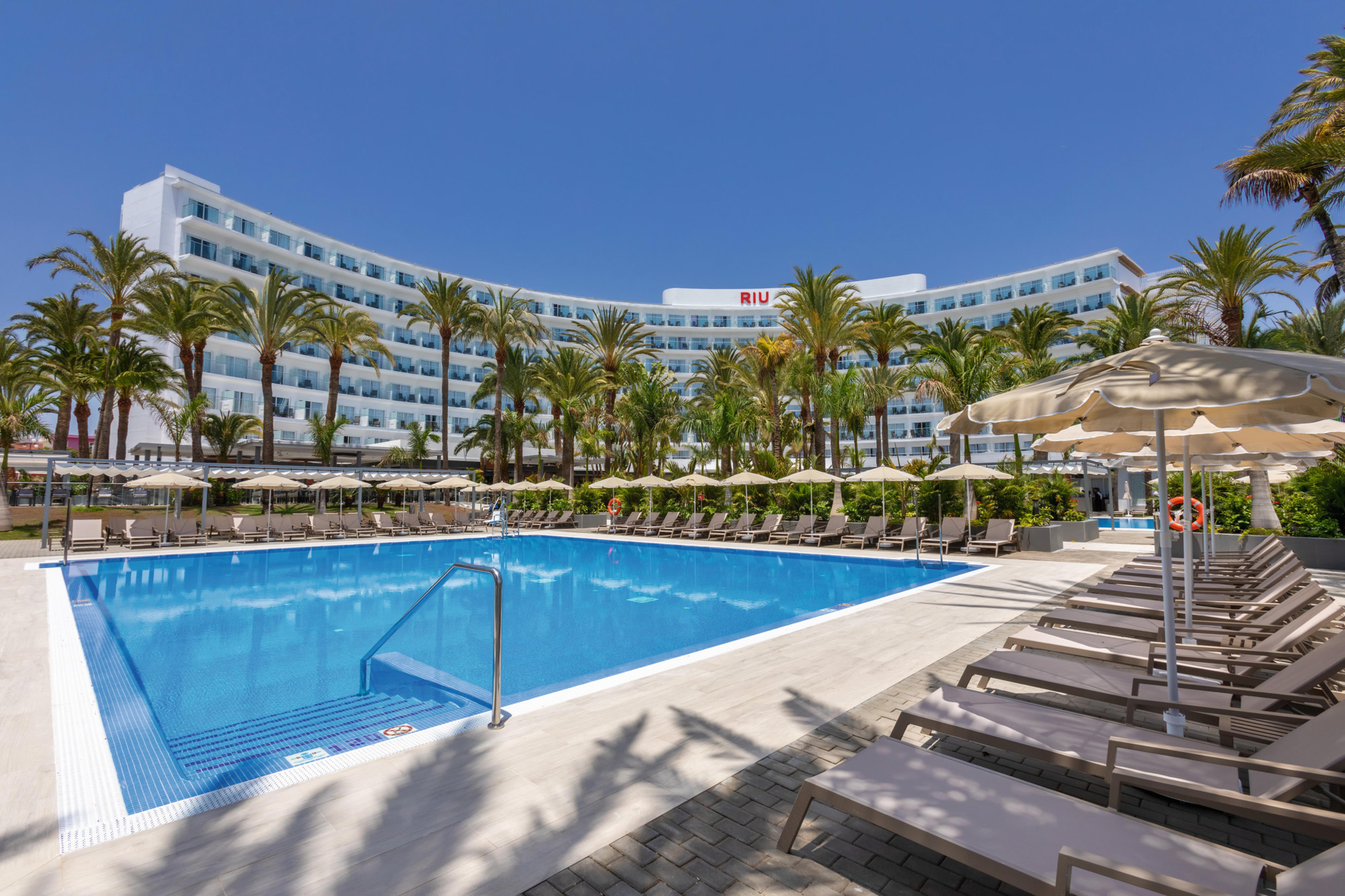 Riu Palace Palmeras Playa del Inglés Esterno foto